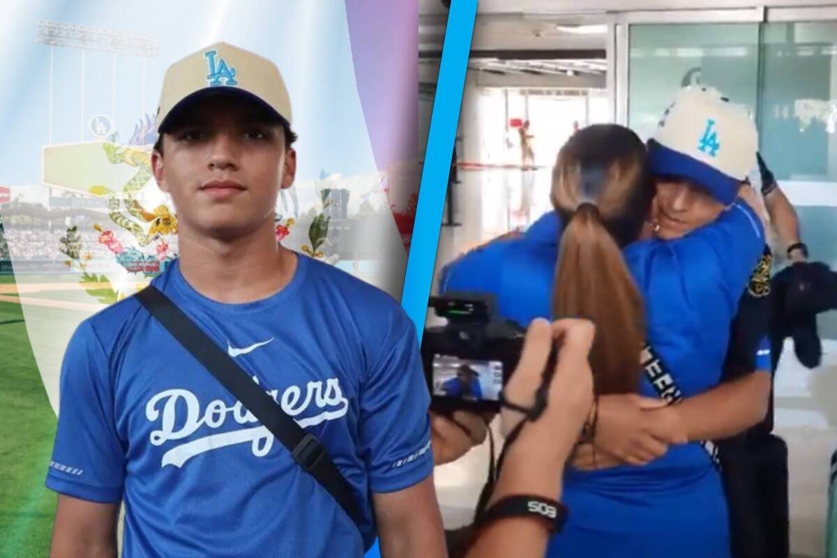 VIDEO: Dodgers firma al tercera base mexicano de 14 años, Ezequiel Rivera