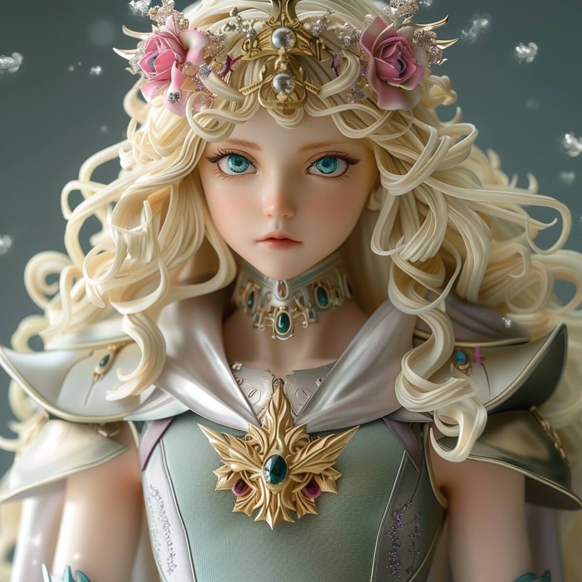 Misty de Lagarto, el narcisista Santo de Plata de Lizard, se presenta con confianza en su apariencia y habilidades durante la guerra en Caballeros del Zodiaco.