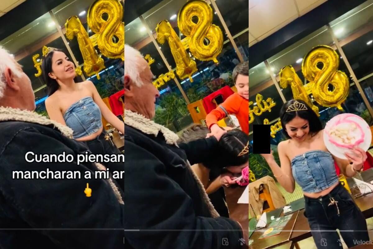 Ingenioso truco de una joven para evitar la mordida del pastel se vuelve viral en TikTok