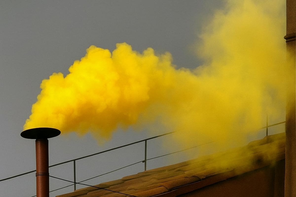 La fumata amarilla: el humo olvidado del Vaticano y su significado