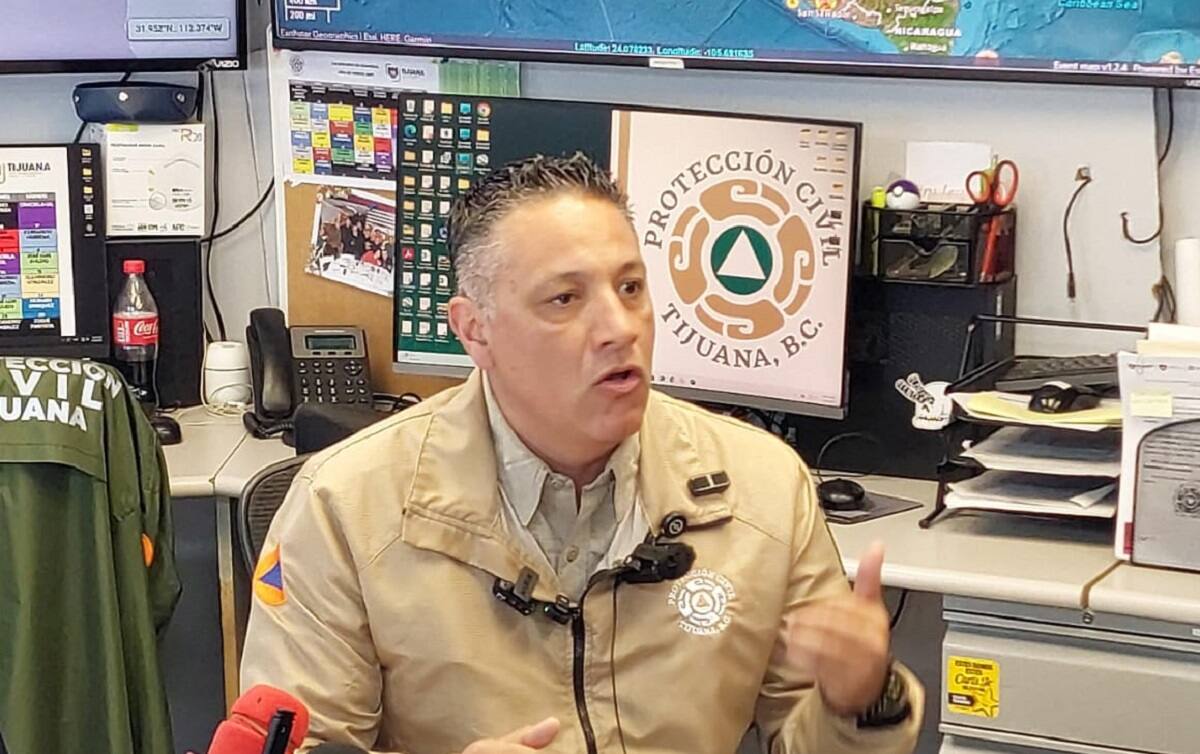 José Luis Jiménez, Director de Protección Civil Municipal.