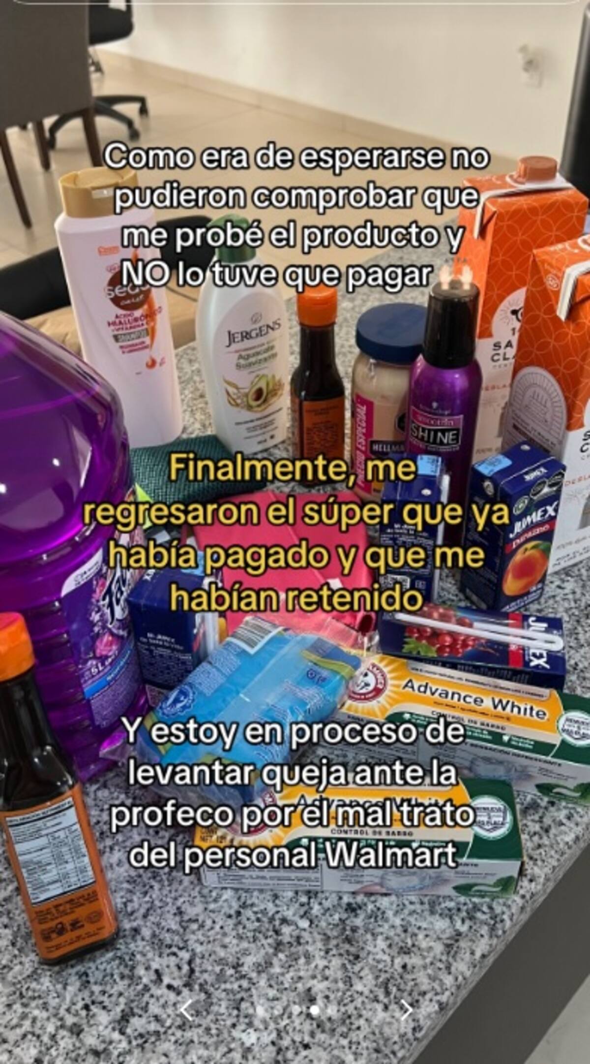 Diana Moreno está dispuesta a levantar una queja con la Profeco.