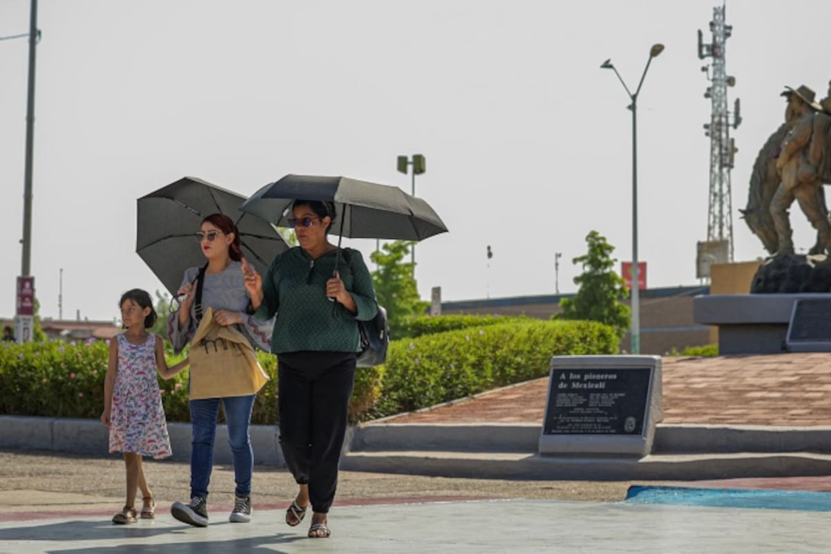 Día soleado y ligero descenso en temperatura para Mexicali este lunes