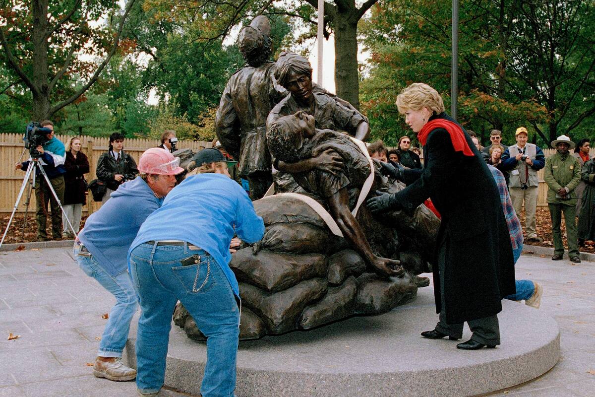 Muere Glenna Goodacre, creadora de monumento en Washington