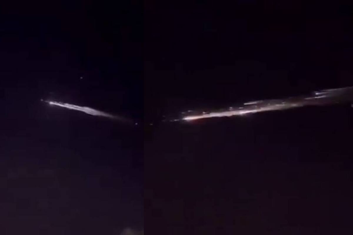 VIDEO: Captan caída de "meteorito" en tierras sinaloenses