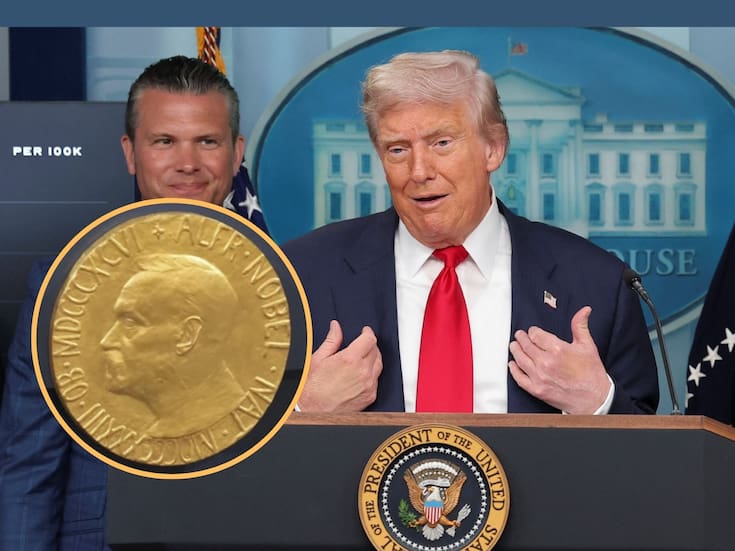 Trump agradece a familias de rehenes por su apoyo y promete paz tras ser propuesto al Nobel