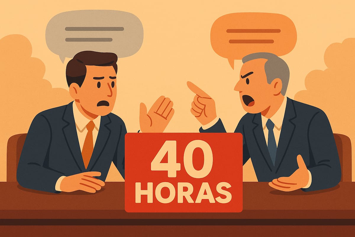 Siguen las divisiones por la jornada laboral de 40 horas: empresarios piden gradualidad y políticos exigen dejar excusas