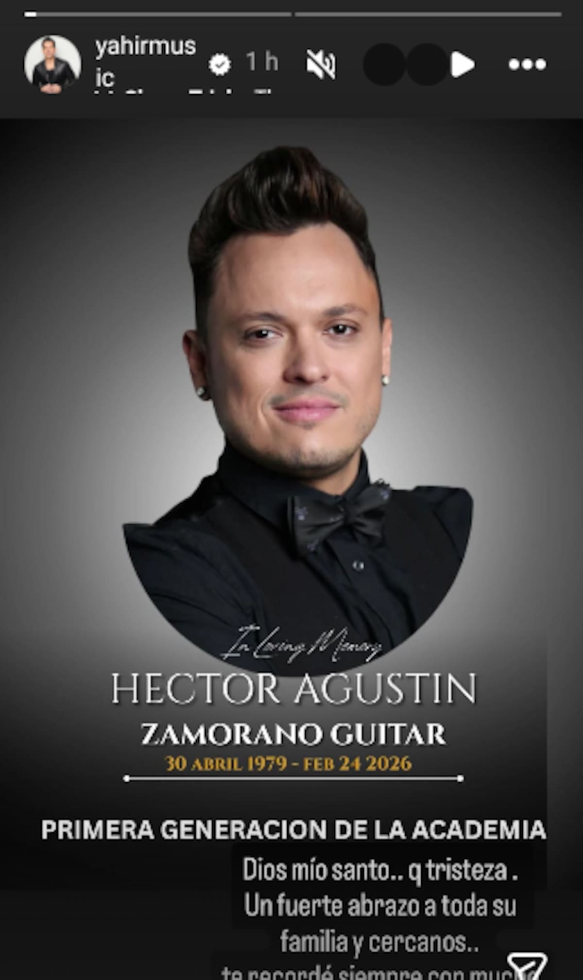 Yahir se despide de Héctor Zamorano, primer eliminado de "La Academia"