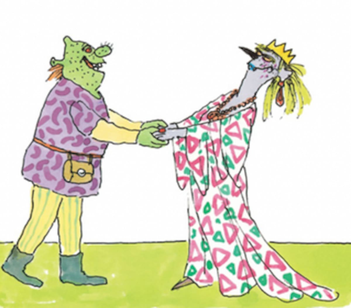 La princesa de la que Shrek se enamora en la obra original es muy distinta a Fiona.