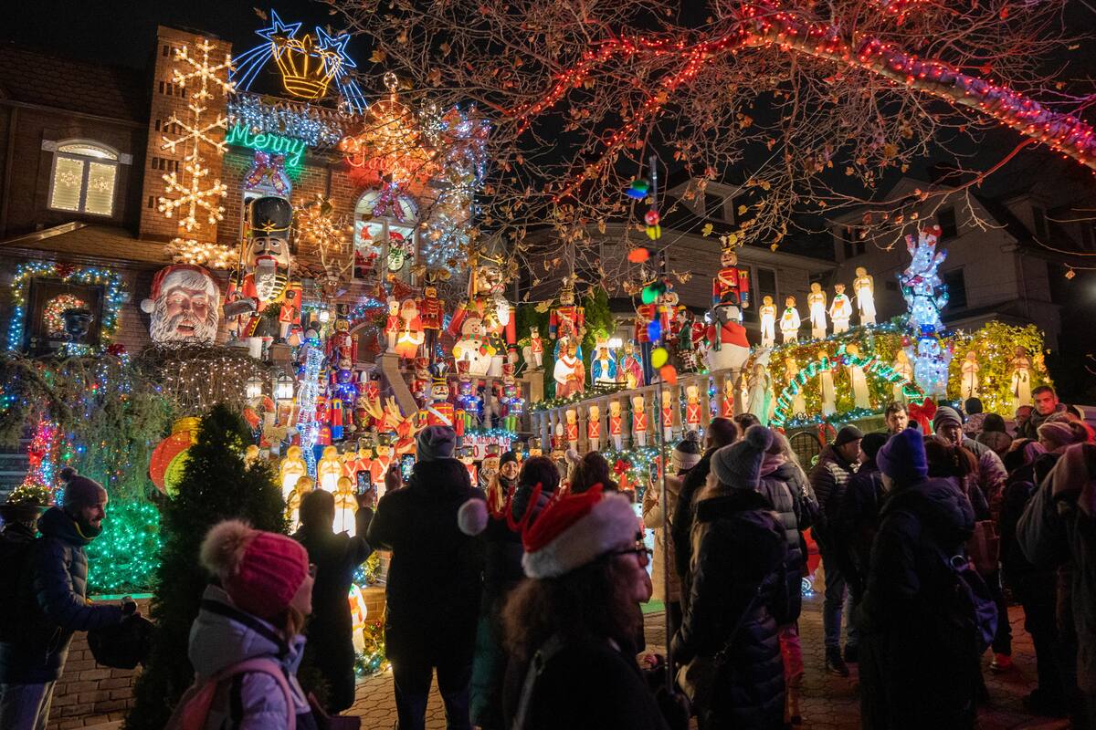 Dyker Heights: la atracción brillante de Nueva York