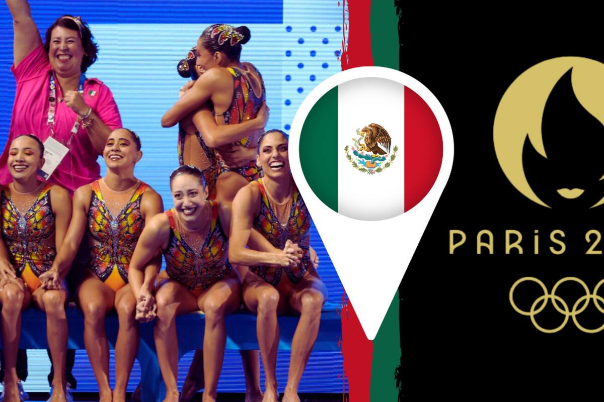 París 2024: México se lleva el cuarto lugar en la Rutina Libre en Natación Artística en los Juegos Olímpicos
