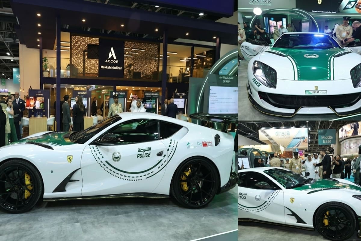 La Policía de Dubái estrena un Ferrari 812 Superfast modificado por Mansory con 800 hp, capaz de alcanzar 345 km/h, para ampliar su exclusiva flota de vehículos de alto desempeño