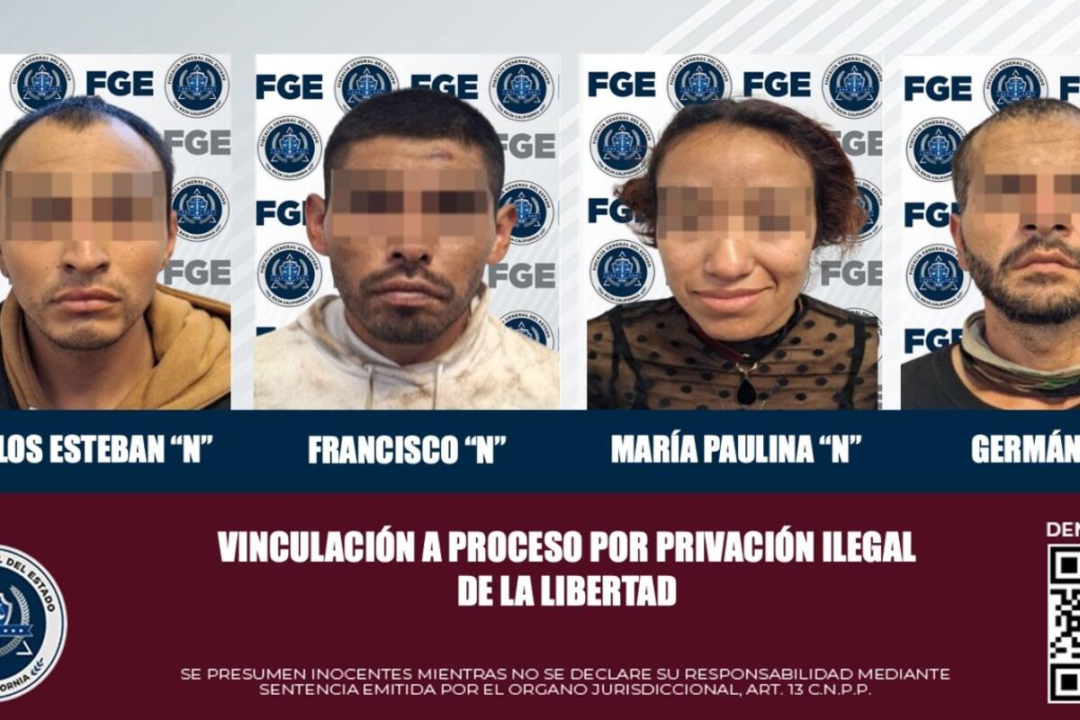 Policiaca Tijuana: vinculan a cuatro por privación de la libertad