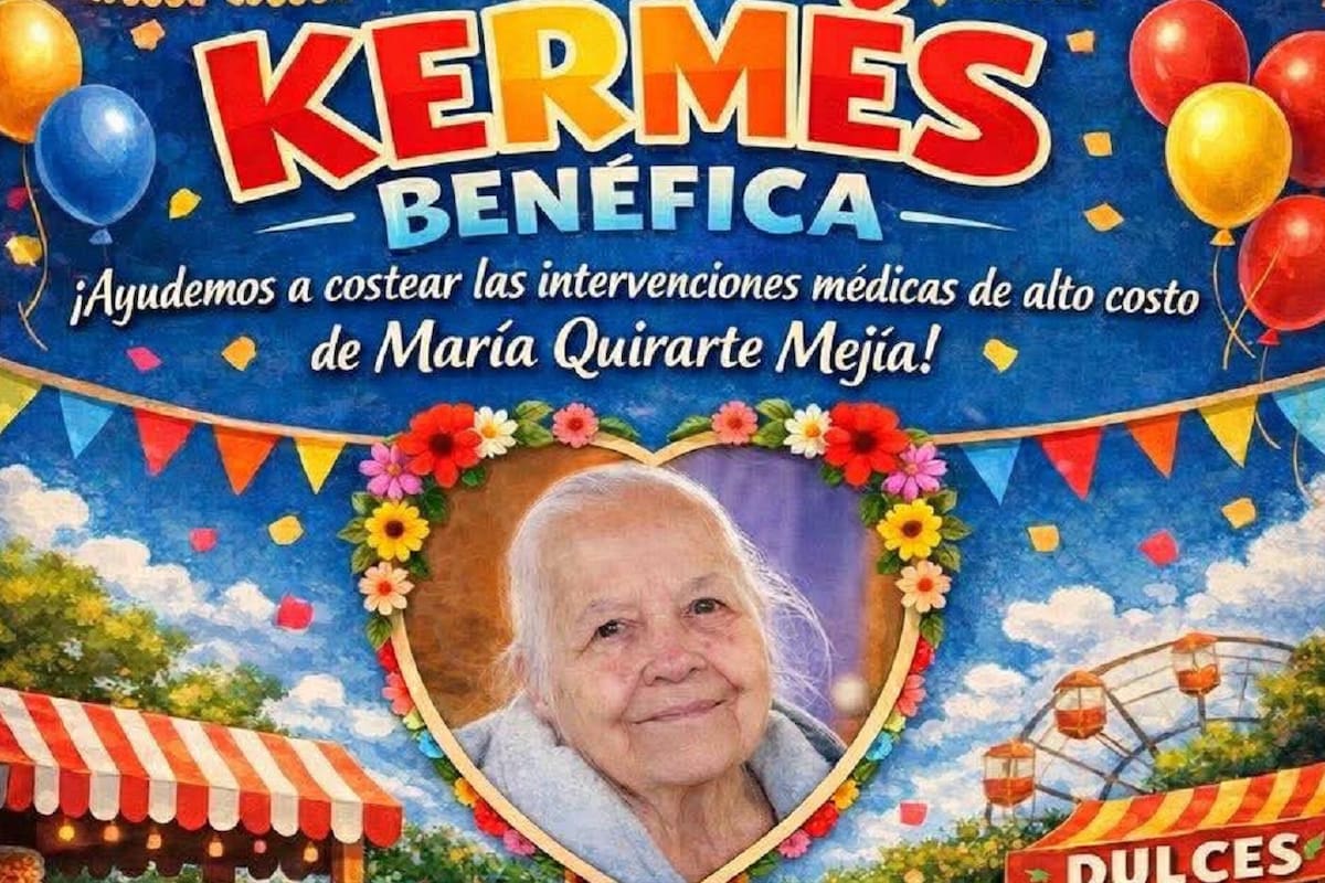 Organizan kermés para apoyar tratamiento médico de adulta mayor en Tijuana