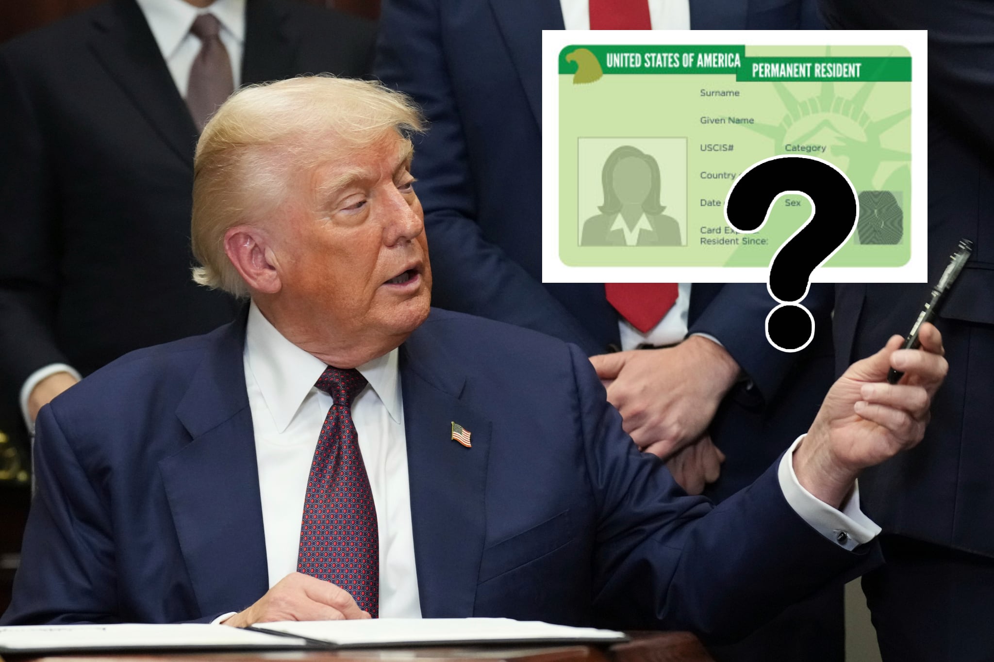 ¿Pueden deportar a quienes tienen green card en EE.UU. con el plan de Trump?