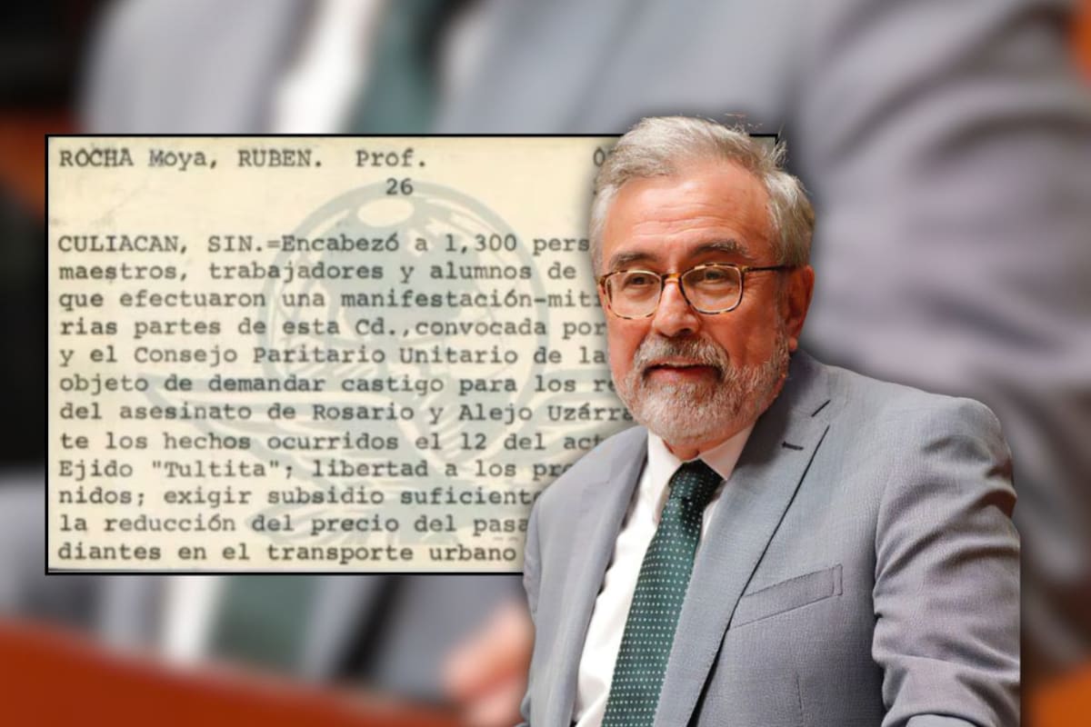 Archivos revelan que la DFS vigiló a Rubén Rocha desde su juventud y documentó su participación en movimientos estudiantiles y sindicales durante las décadas de los 60 y 70