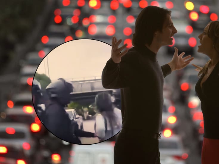 Mujer embarazada golpeó a la amante de su esposo en plena vía pública tras descubrir la infidelidad; él se fue con la otra mujer