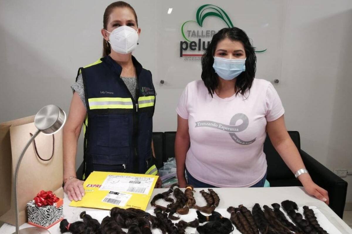 Beatriz sobrevivió al cáncer y creó asociación "Trenzando Esperanzas con Hilos de Amor"