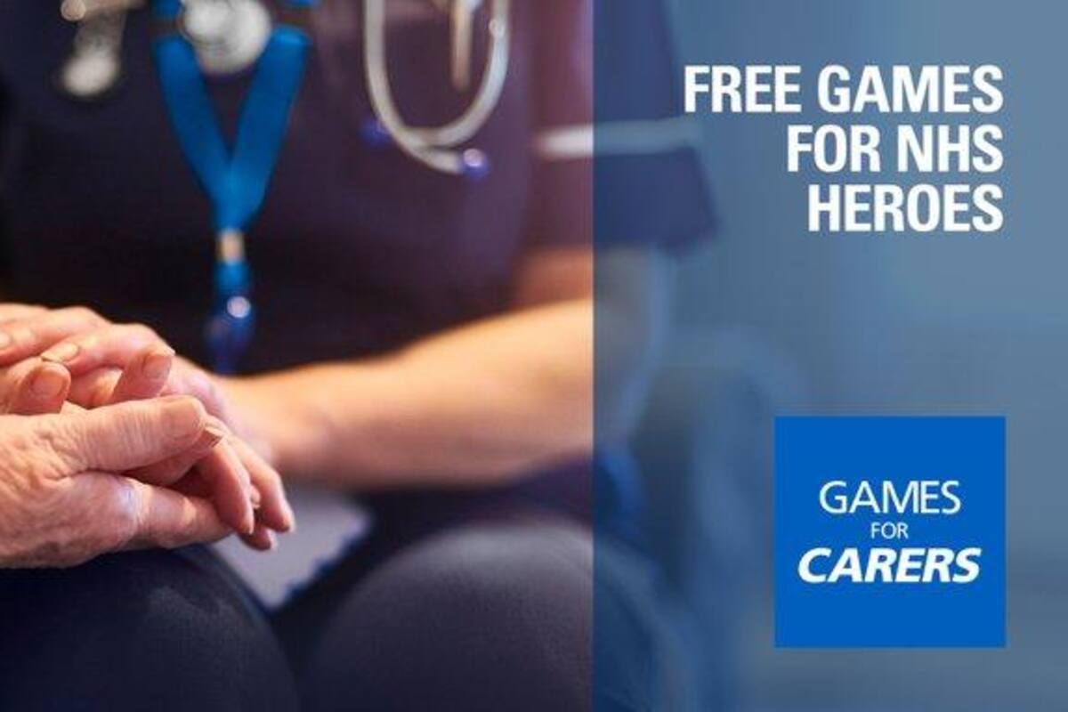 Games for Carers otorgará miles de juegos gratis a trabajadores del sector salud en Reino Unido