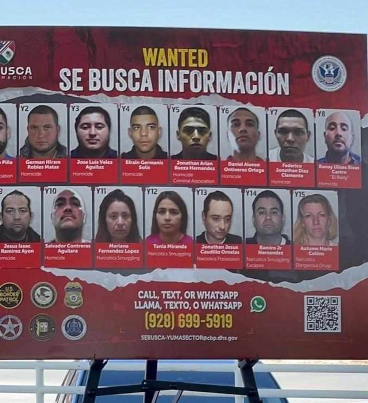 Durante el encuentro binacional se dio a conocer una nueva lista de 15 objetivos prioritarios como parte de la iniciativa "Se Busca Información".