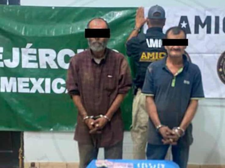 Capturan a dos presuntos narcomenudistas en Imuris