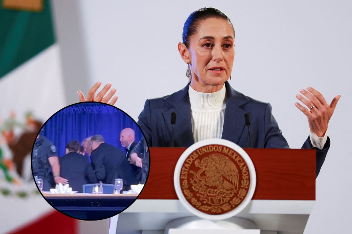 Embajada de México difundió el mensaje de Claudia Sheinbaum a Donald Trump tras el tiroteo ocurrido en la Casa Blanca