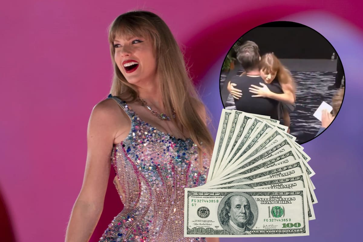 Así fue la reacción del equipo de Taylor Swift al recibir el bono de 197 millones de dólares