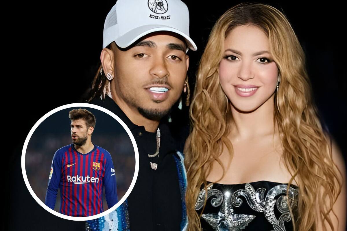 Ozuna comparte foto con Shakira y le manda ‘mensajito’ a Piqué