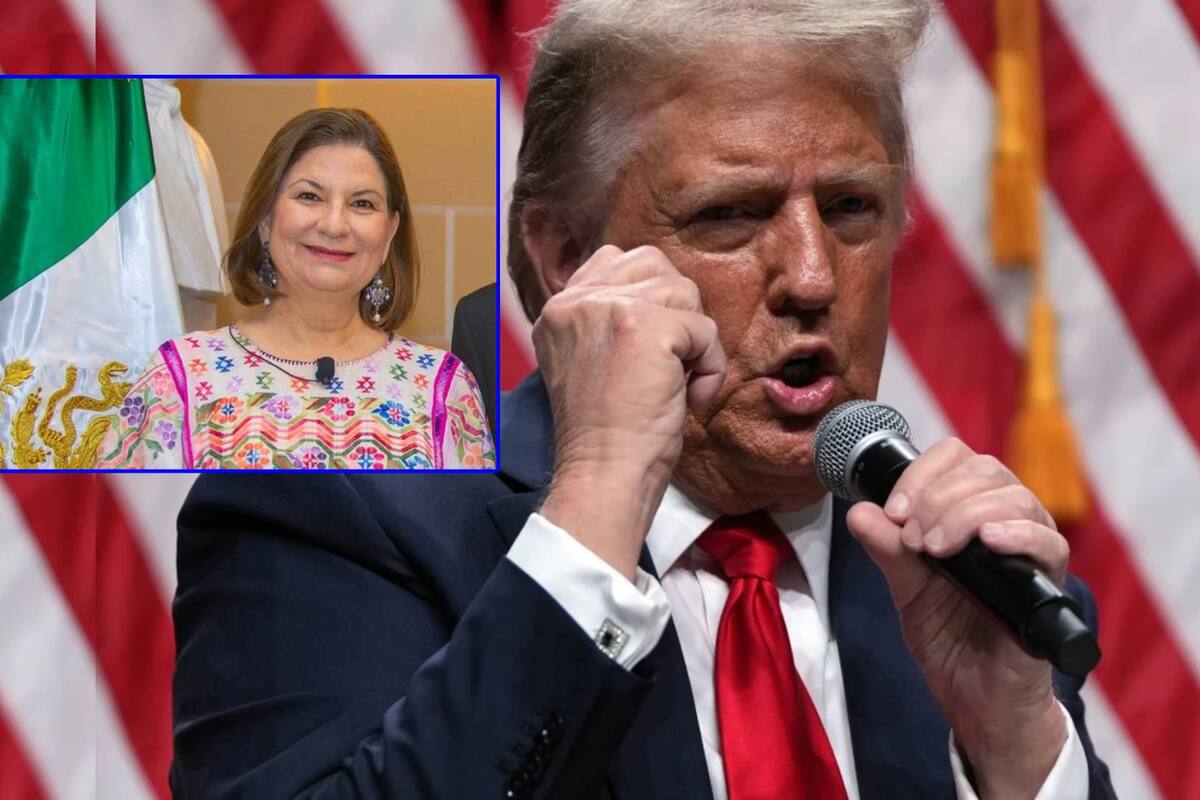 Canciller Martha Bárcena reacciona a las amenazas de Trump vs México, cree que no solo son campaña