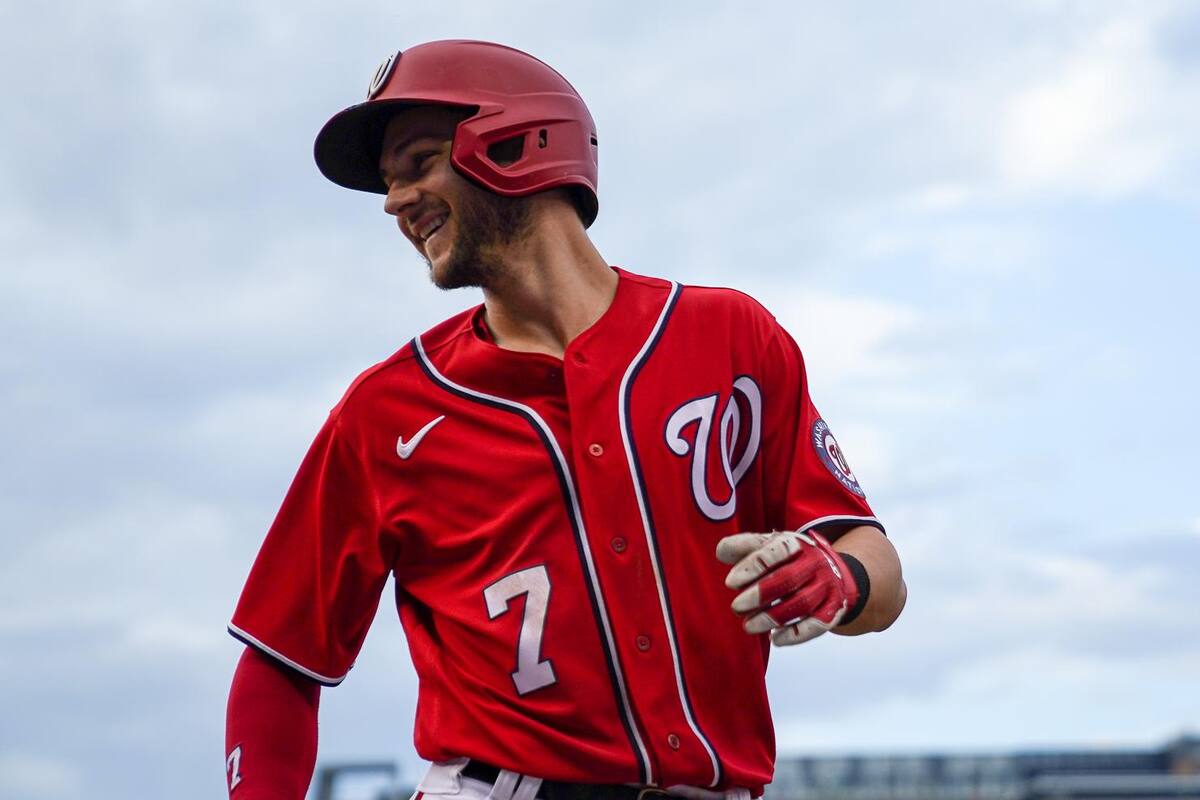 Trea Turner batea el primer ciclo de la temporada 2021 de MLB