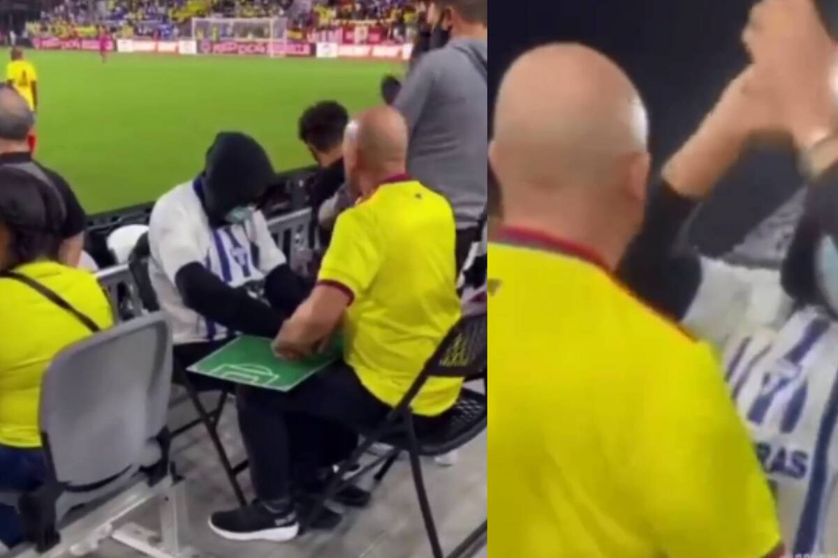 VIDEO: Este intérprete ayuda a un amigo ciego a experimentar el fútbol en vivo
