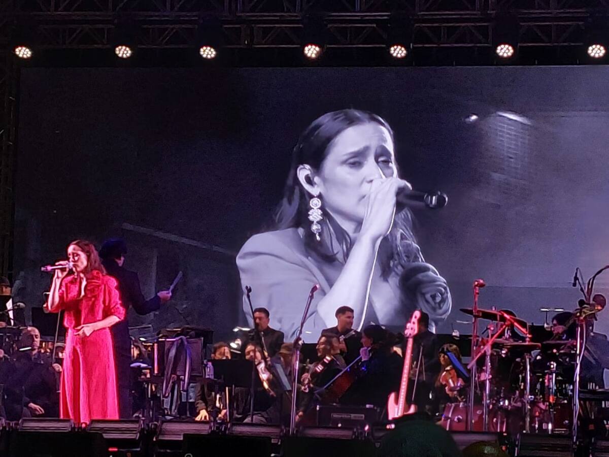 Julieta Venegas aprovechó el espacio para dedicar un mensaje a todas aquellas mujeres que han tenido miedo de caminar solas por las calles.