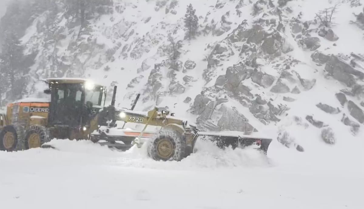 La nieve alcanza hasta 25 pulgadas de nieve (.63 metros) en elevaciones de más de 8 mil pies (2 mil 438 metros) a nivel del mar.