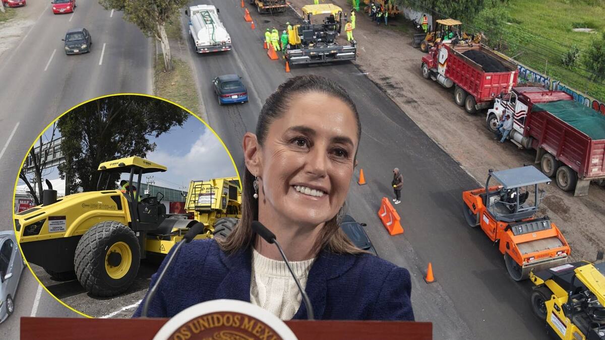 Ya es oficial: Sheinbaum promete carreteras federales sin baches en México y comienza la reparación con una inversión de 17 mil millones de pesos