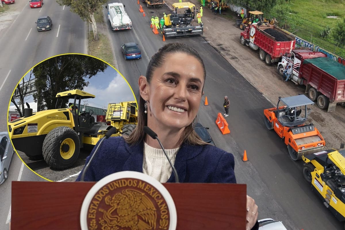 Ya es oficial: Sheinbaum promete carreteras federales sin baches en México y comienza la reparación con una inversión de 17 mil millones de pesos