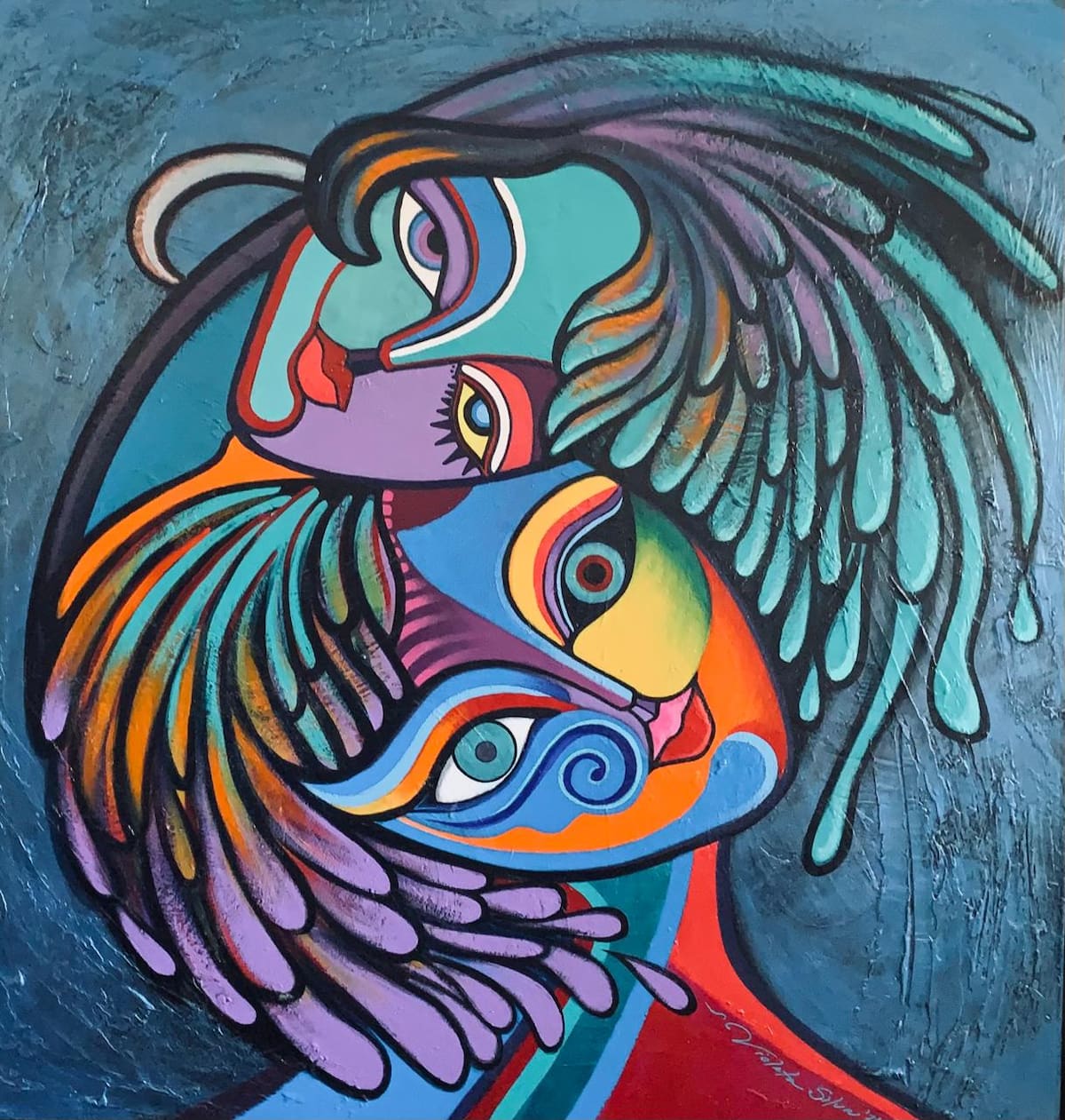 Violeta Silva presentará parte de su trabajo pictórico en la exposición “La Triqueta”, que abrirá el próximo 21 de mayo en la Casa de la Cultura de Hermosillo.