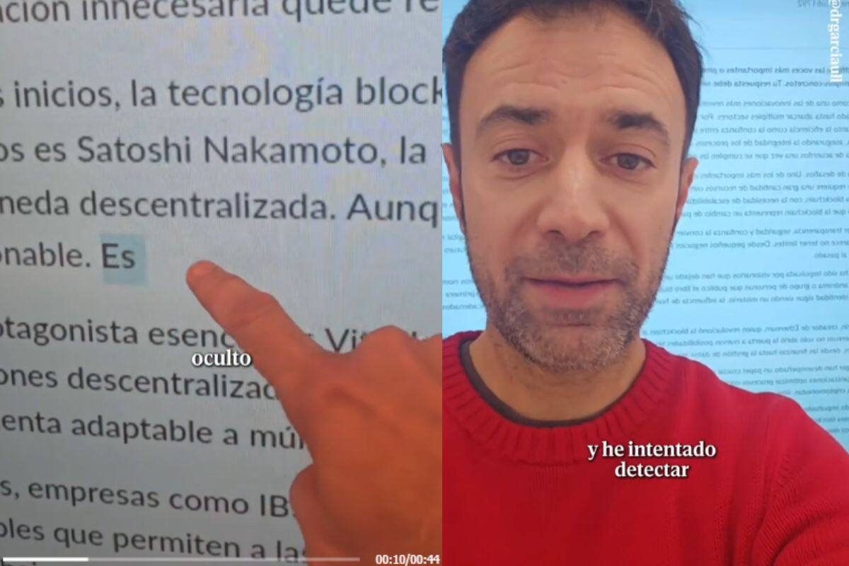 Truco de profesor revela cómo detectó el uso de inteligencia artificial en trabajos de alumnos