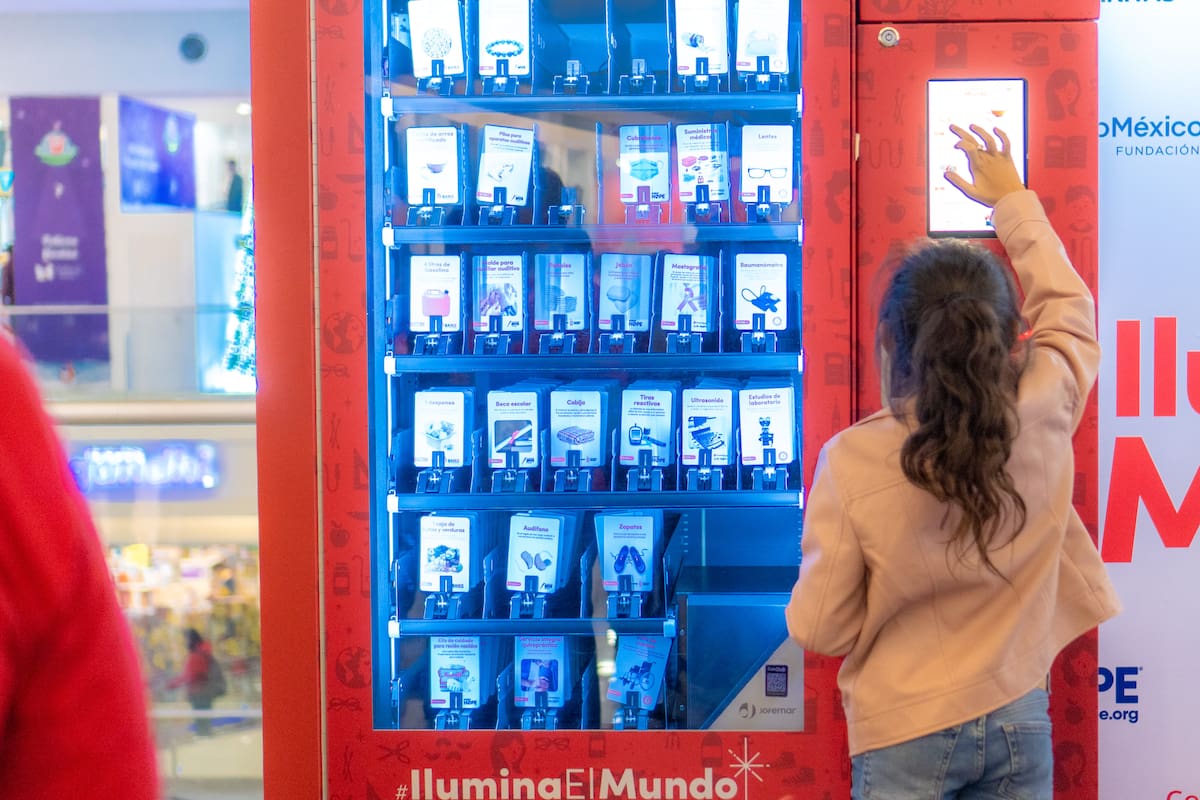 Regresan las Máquinas de Donación a México: una iniciativa navideña que llevará ayuda directa a miles de personas en situación vulnerable