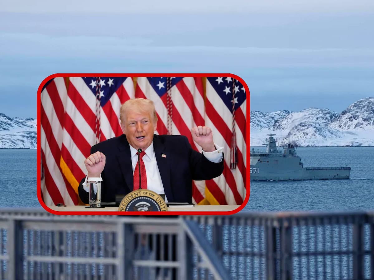 Trump amenaza con imponer aranceles a países que no respalden que Estados Unidos tome el control de Groenlandia y abre un nuevo frente de tensión con Europa y la OTAN. | Crédito: AP