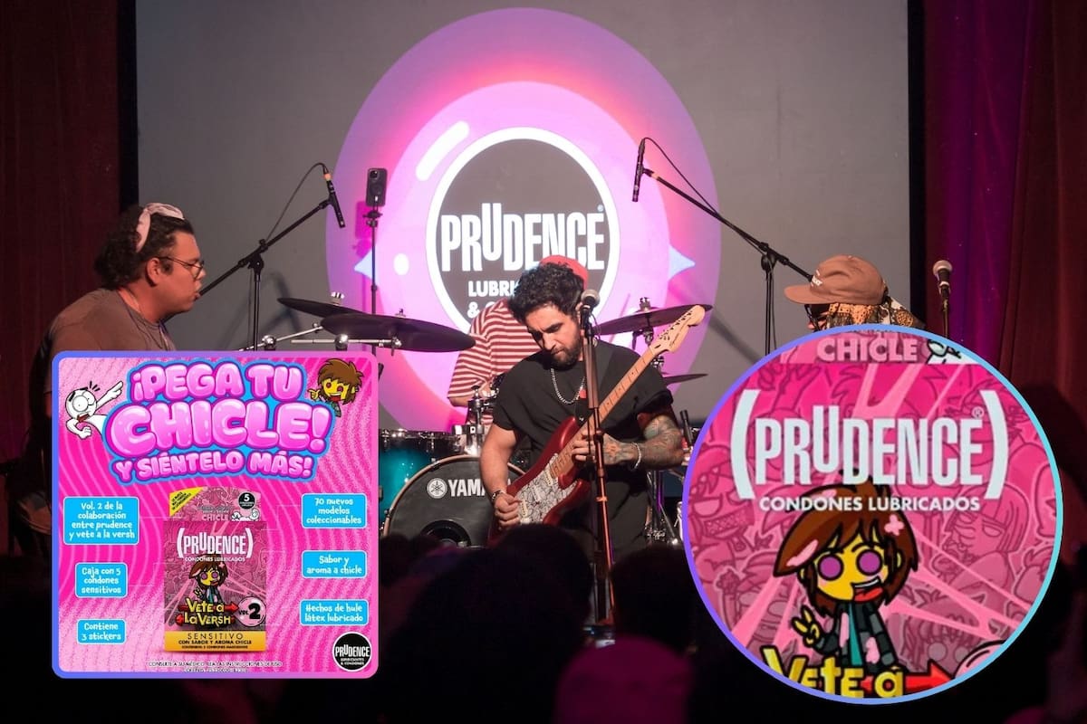 Prudence revive la nostalgia de internet y relanza los icónicos condones con sabor a chicle de ‘Vete a la Versh’
