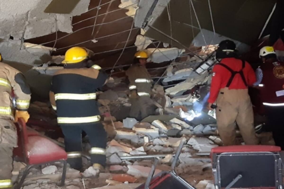 Tabasco: Derrumbe deja 18 heridos en encuentro cristiano