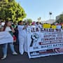 Bloqueo en bulevar Morelos frente al Issste de Hermosillo: trabajadores exigen respuesta por falla eléctrica en hospital