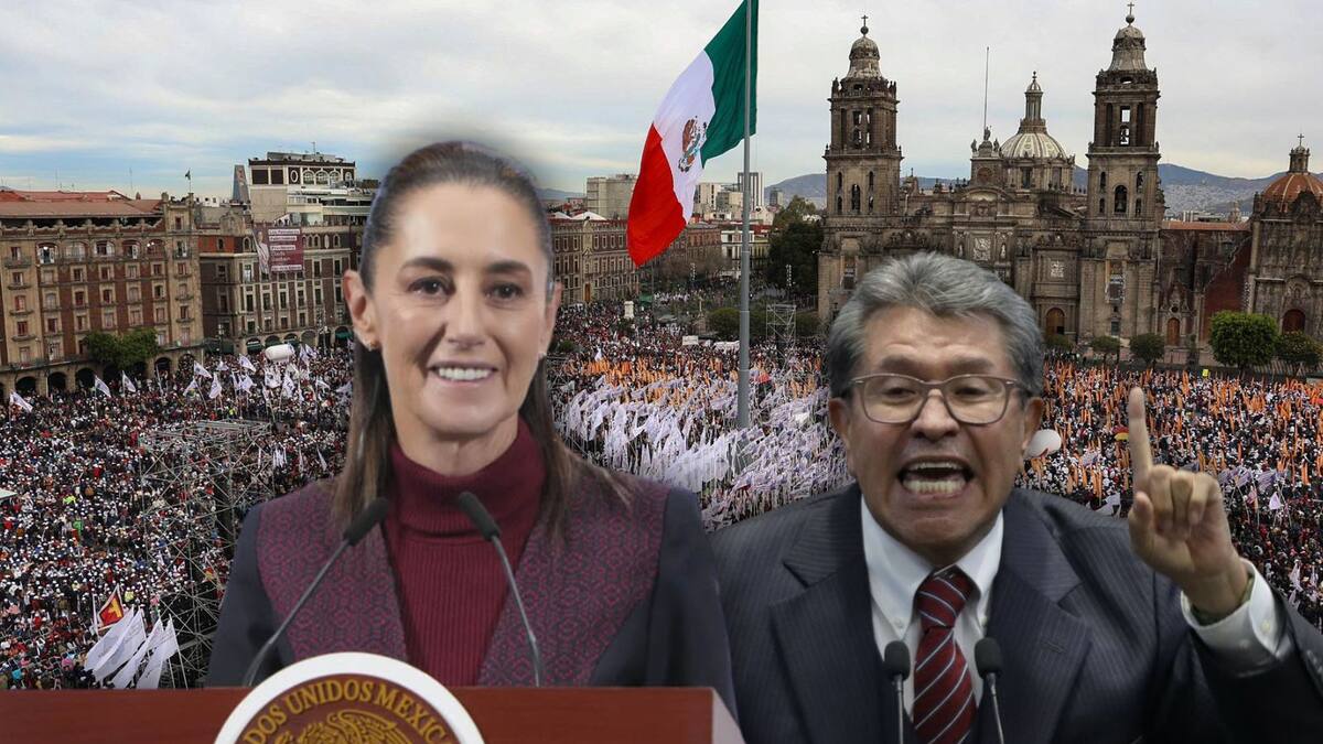 Claudia Sheinbaum defiende adelantar la revocación de mandato, impulsada por AMLO, mientras Ricardo Monreal ‘congela’ el debate en la Cámara de Diputados