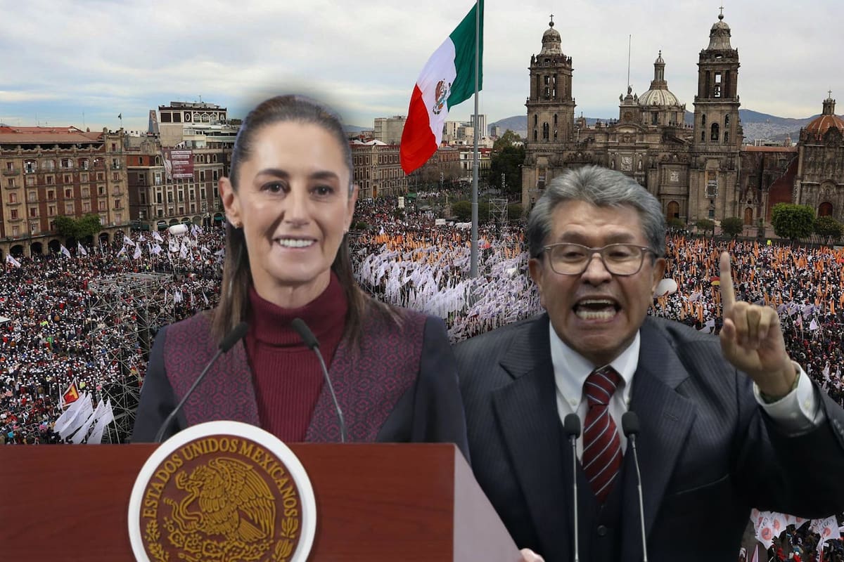 Claudia Sheinbaum defiende adelantar la revocación de mandato, impulsada por AMLO, mientras Ricardo Monreal ‘congela’ el debate en la Cámara de Diputados