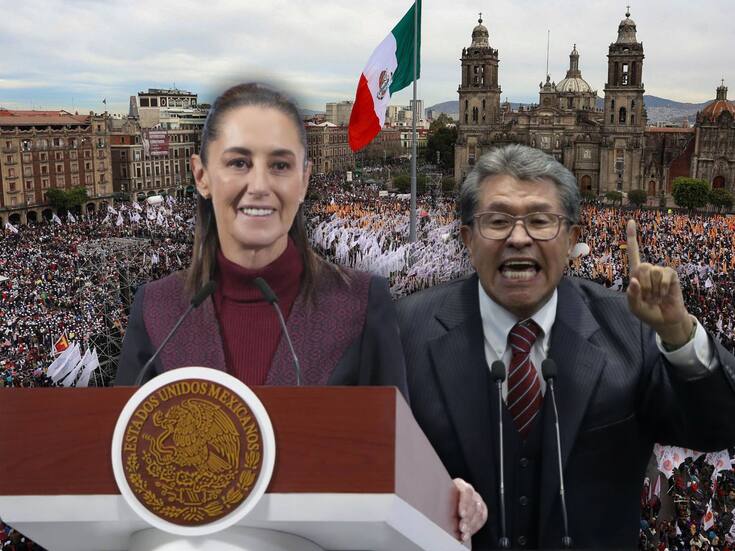 Claudia Sheinbaum defiende adelantar la revocación de mandato, impulsada por AMLO, mientras Ricardo Monreal ‘congela’ el debate en la Cámara de Diputados