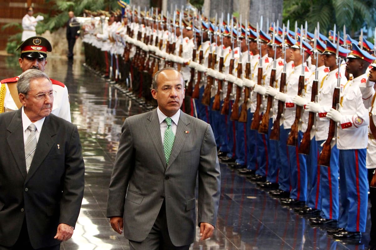 Felipe Calderón y Raúl Castro: Por qué se reunieron en Cuba