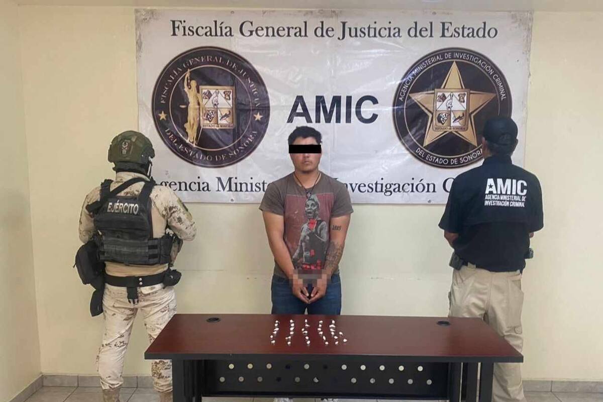 Capturan a hombre y aseguran narcóticos en SLRC