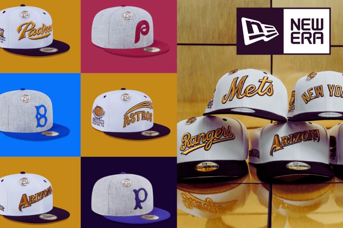 MLB: New Era presenta la colección del día 59FIFTY del 70 aniversario para los equipos de la MLB
