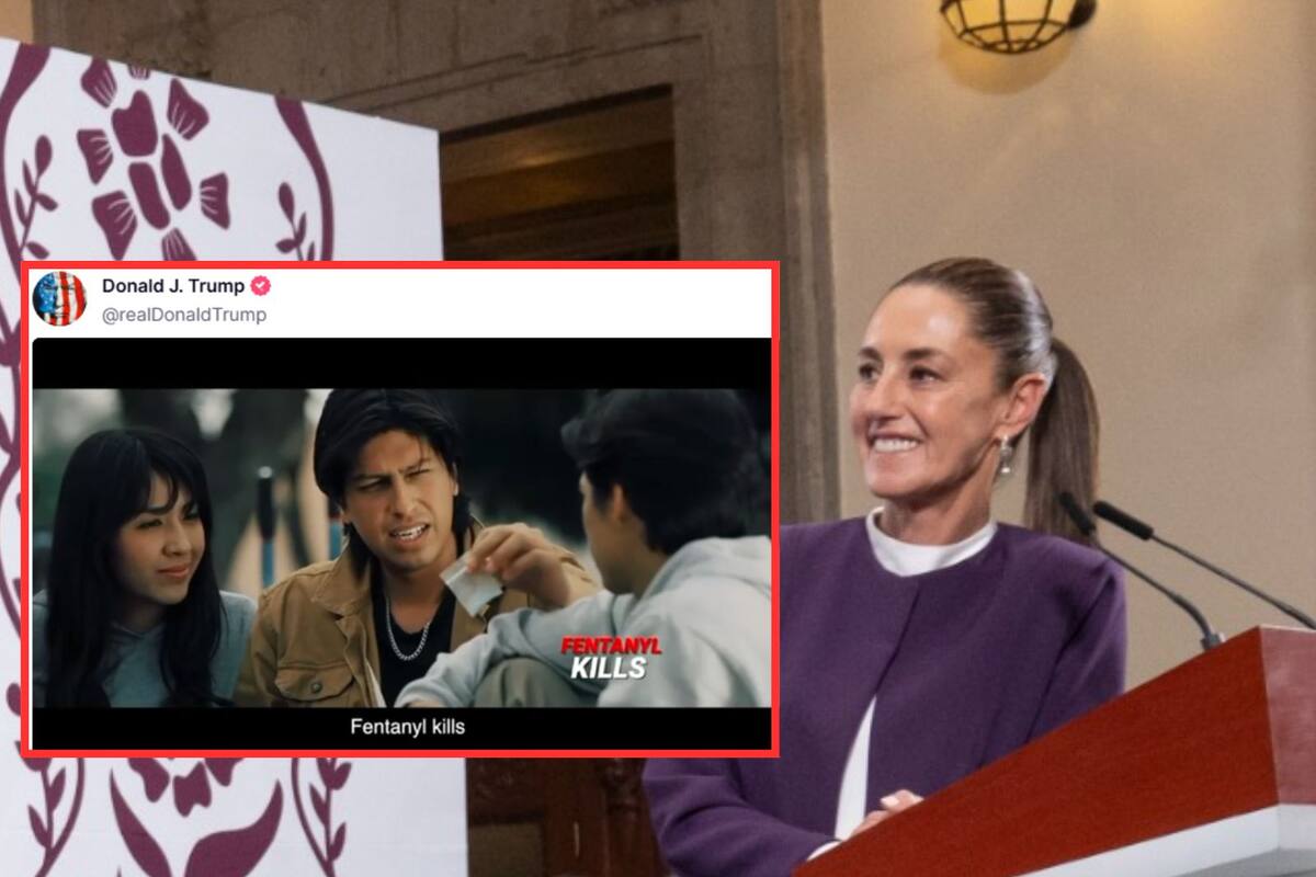 Campaña contra fentanilo de México en red social de Trump significa reconocer “atención a las causas”: Sheinbaum