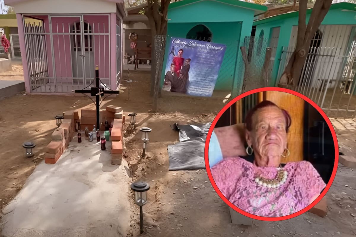 Tumba de ‘La Gilbertona’ meses después de su fallecimiento; así luce